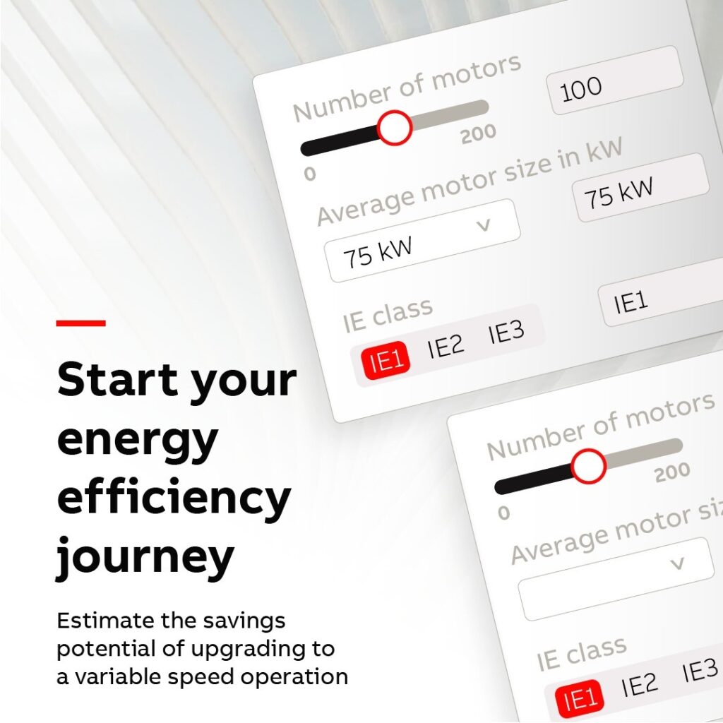 Estimate the savings potential of upgrading to a variable speed operation