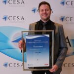 Istiaan Lubbe was commended in the Young Engineer of the Year category at the 2024 CESA Aon Awards