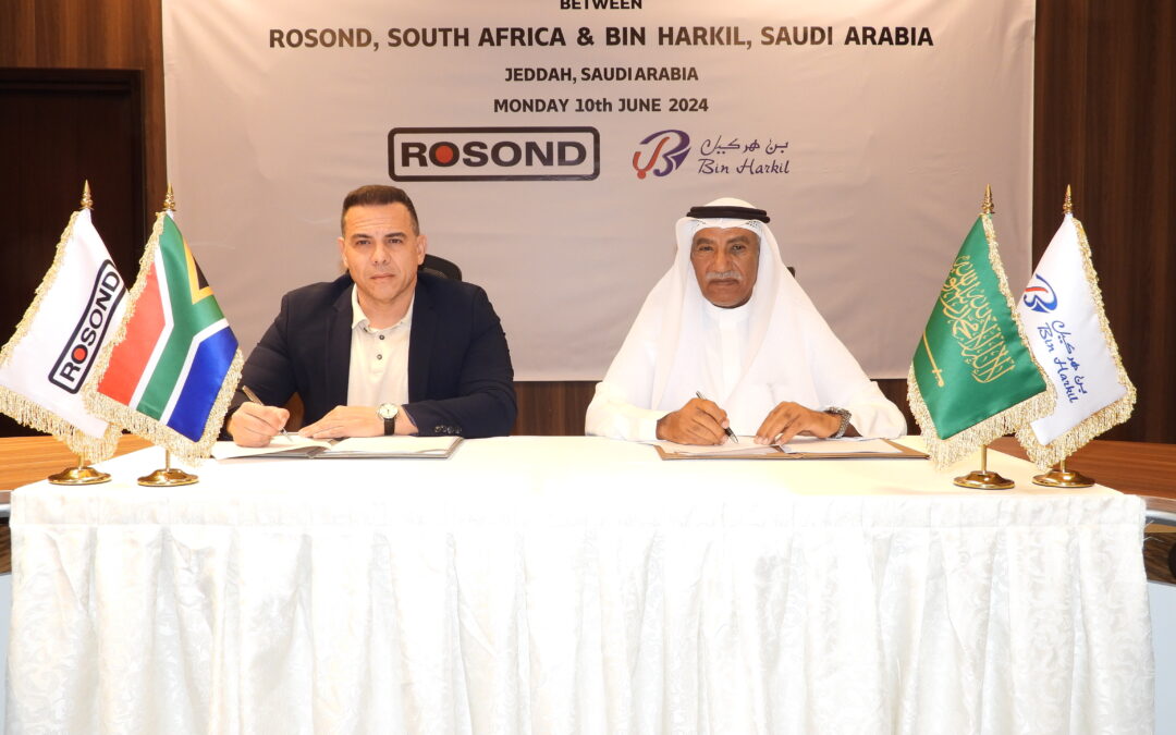 Rosond South Africa and Bin Harkil Saudi Arabia announce the establishment of Rosond Arabia