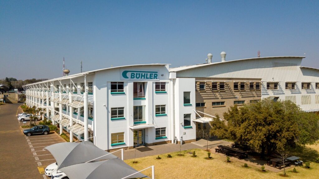 The Bühler Johannesburg head office and manufacturing facility