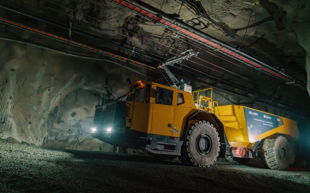 ABB and Epiroc advance collaboration on underground trolley solutions for mining