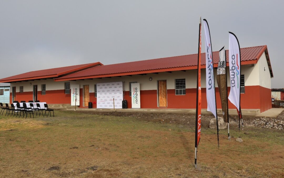 ROMPCO hands over new classrooms to Nomzamo Primary in Kokstad