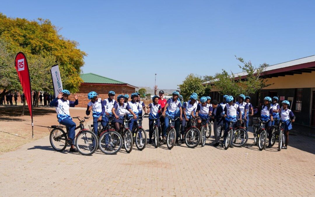 RS South Africa and Qhubeka empower learners through the gift of mobility