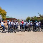 RS South Africa and Qhubeka Charity bicycle handover pic 1