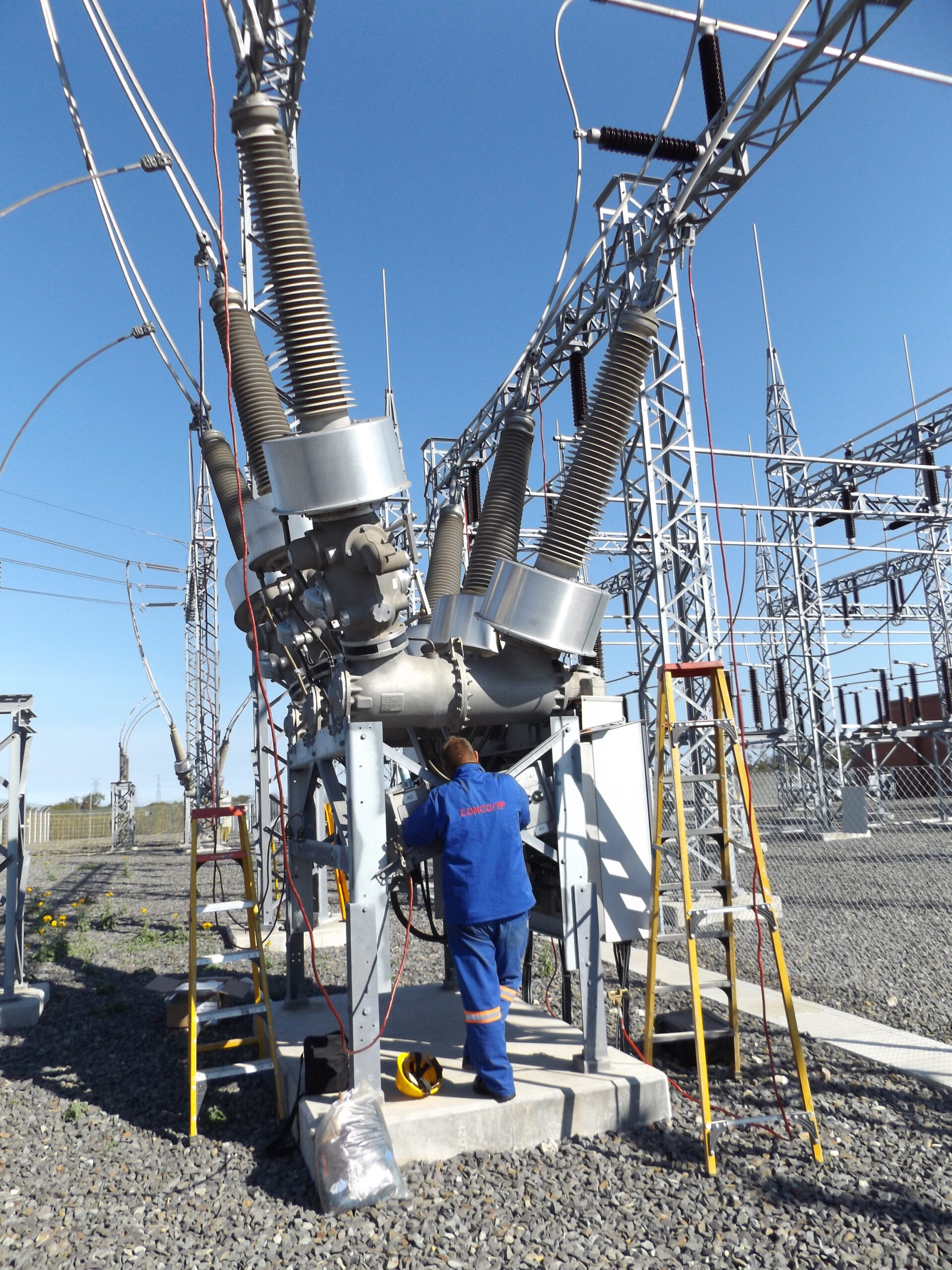 Critical electrical infrastructure on the coast must have zinc galvanised parts to last for 30 years