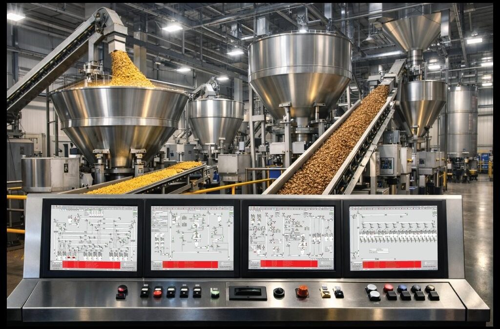 Driving efficiency and traceability in feed production with integrated automation