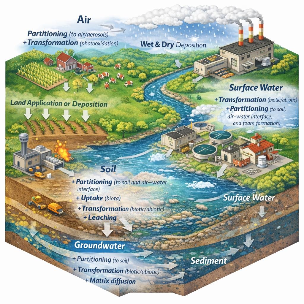 A growing body of evidence highlights PFAS detections across water systems