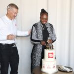 Brian Andrew and Tsakani Jonas the first employee at RS South Africa