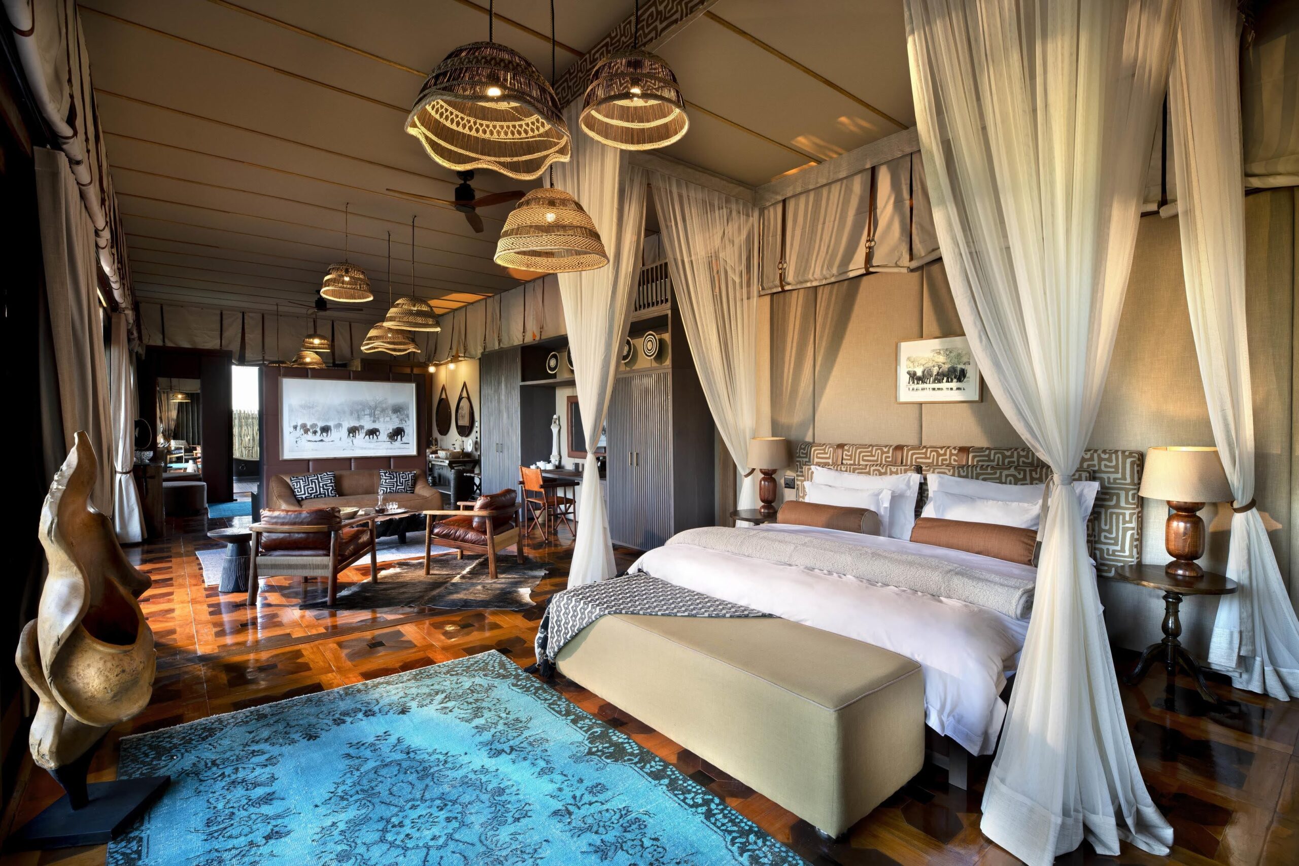 Electrical Okavango Luxury Lodge Interior