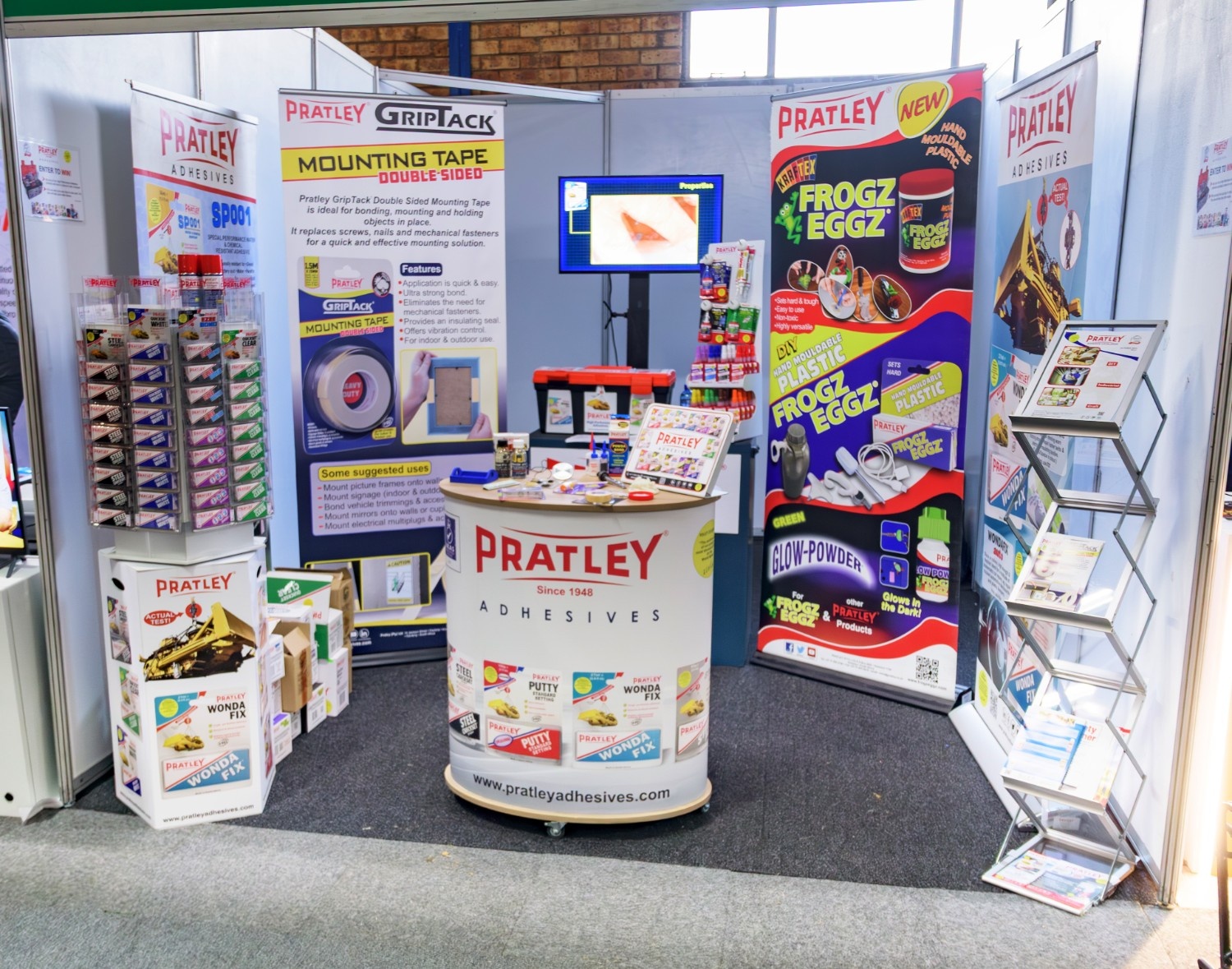 Pratley's Adhesive stand at NAMPO will have on hand product advice