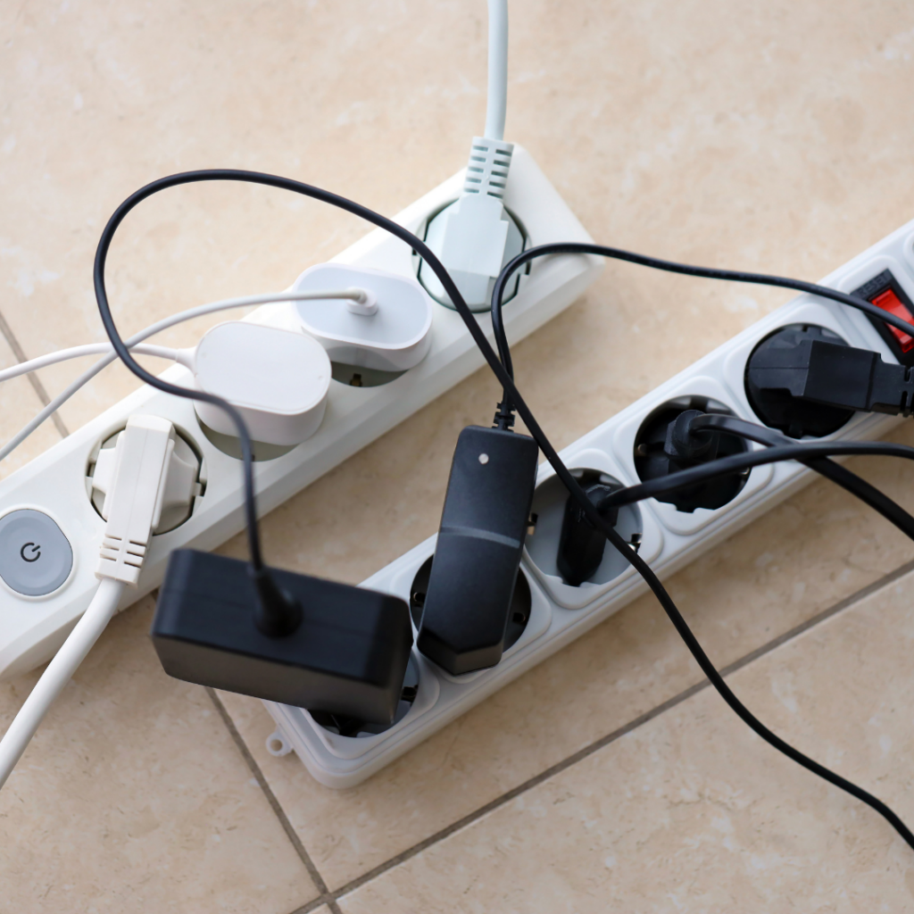 Overheating-due-to-inadequate-current-capacity-and-overloading-of-multi-plug-adaptors