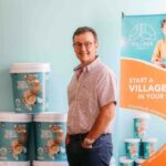 StartWell Foundation Founder Org van der Wath at community nutrition programme