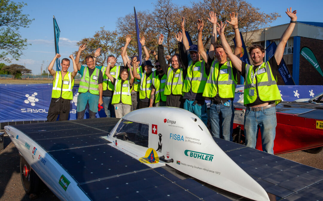 Bühler’s Solar Energy Racers take second place in Sasol Solar Challenge