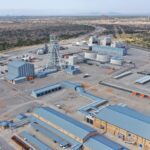 Aerial view of the Mogalakwena Sandsloot mining complex in Limpopo