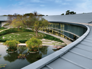 RHEINZINK roofing at BMWs South African Head Office