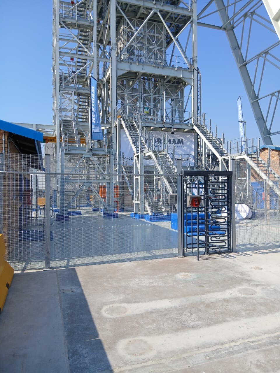 Redpaths shaft infrastructure at the Mogalakwena Sandsloot project Redpaths shaft infrastructure at the Mogalakwena Sandsloot project