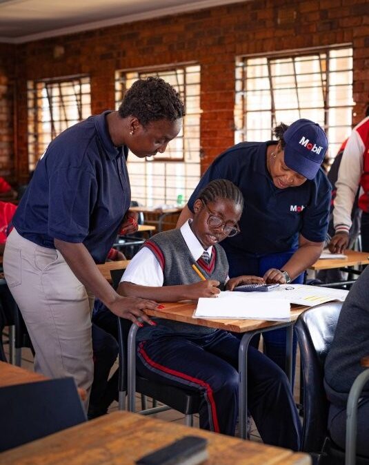 Mobil™ Give a Drop brings practical mathematics support to Kagiso school