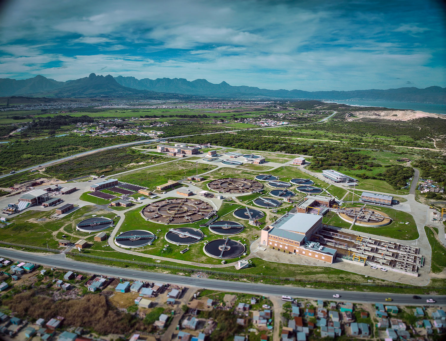 Zandvliet Wastewater Treatment Works Upgrade. South Africa has world-class hydrogeology and groundwater engineering capabilities